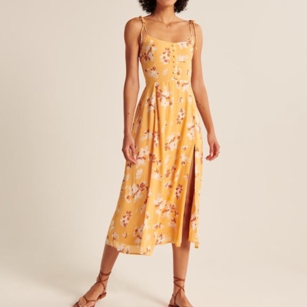 Abercrombie tie strap dress (MP)